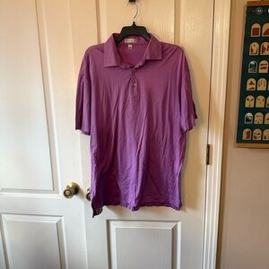 A18 Peter Millar Vibrant Purple Polo Shirt